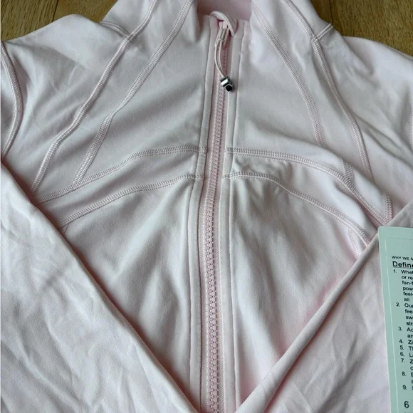lululemon define jacket nulu strawberry milkshake RARE! - Picture 10 of 14